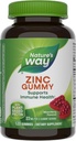 Camino de la Naturaleza Zinc Gummies, Adulto &amp; Niños 9+ Immune Support Gummies*, 100% Daily Value per Serving, Mixed Berry Flavor, 120 Chews