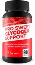 Pro Sweet Glycogen Support - Nuestro Best Sweet Blood Support Suplemento - Sugar Health &amp; Blood Circulation Support Supplement for Sugar Balance &amp; Circulation Blood Boost Blood Vessel Support