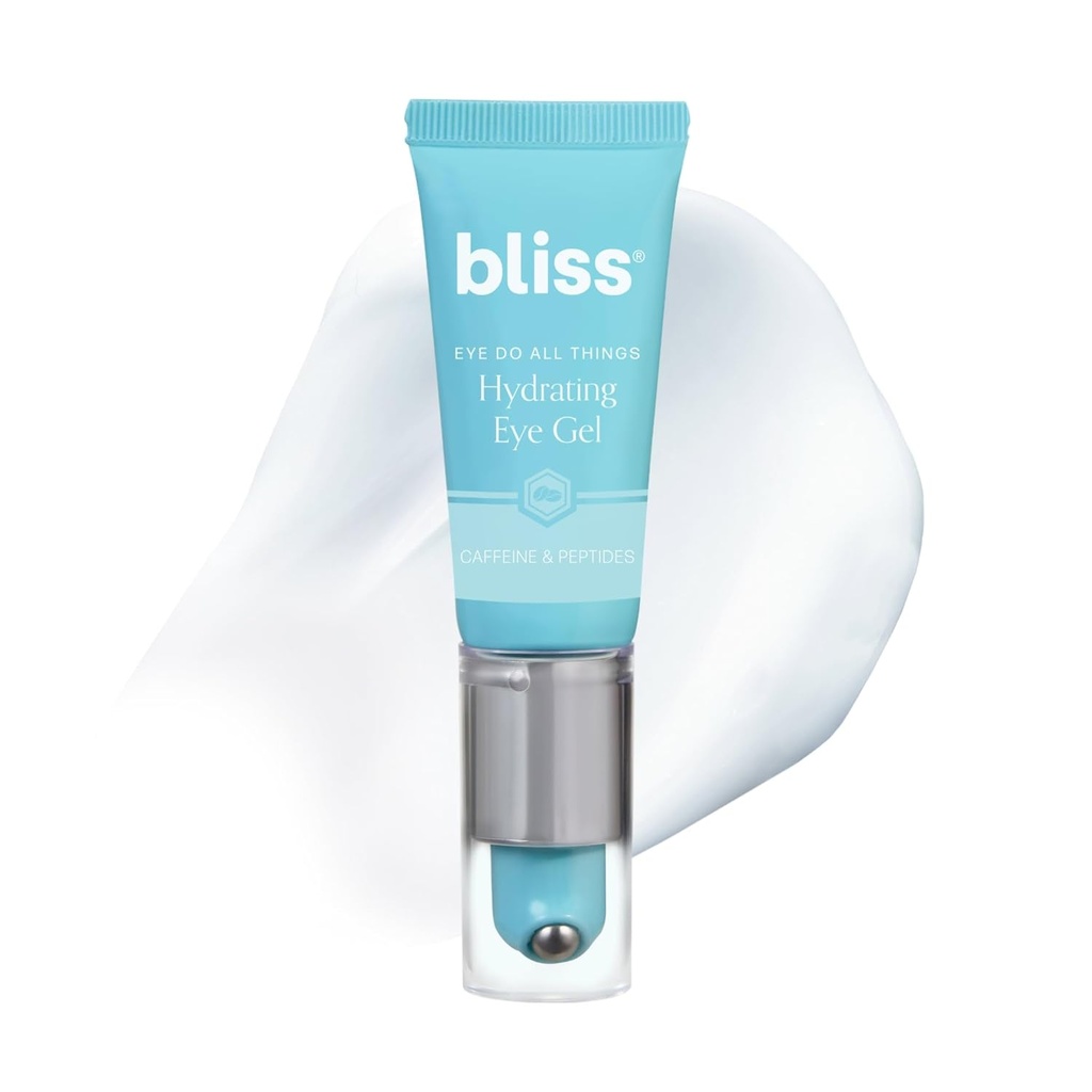 Bliss Eye Do All Things Hydrating Eye Gel Depuff & Brighten Straight-from-the-Spa Paraben Free, Cruelty Free 0.7 fl oz