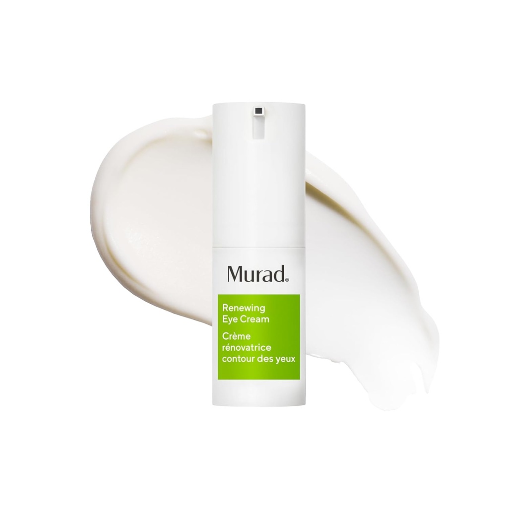 Crema de Ojo de Renovación de Murad – Fórmula de Retinol de Nutrición con Mango Butter &amp; Eye Brightening Complex for Firming, Dark Circle Reduction, Minimizing Wrinkles & Skin Resurgence – 0,5 Fl Oz