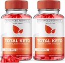 rize labs (Pack of 2 Total Keto Gummies for Advanced Weight Loss, Supplement to Lose Belly Fat, Maximum Strength Formula, Gomitas Reviews (120 Gummies)