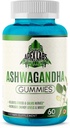 Ashwagandha Gummies - 60 Conde - Berry mixto, KSM-66, Vegan, Planta base, No Gluten-Free &amp; Gelatin Free Relax