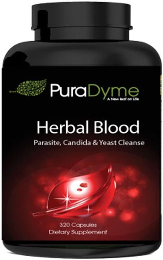 PuraDyme - Herbal Blood - Herbs in My Blood - 320 cápsulas
