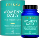 Suplemento de Enzima Digestiva Digestiva Digestiva Femenina y Probióticos, Apoyo Natural Avanzado para la Salud Digestiva Femenina, Luchas Bloating, Eases Digestion, Apoyo Absorción Nutriente, 30 cápsulas