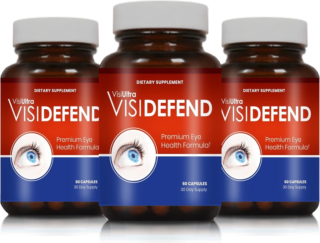 VisiDefend: Bilberry Extract for Comprehensive Eye Support and Overall Well-Being – Nourishing Eyes and Enhancing Health! (3Pack)