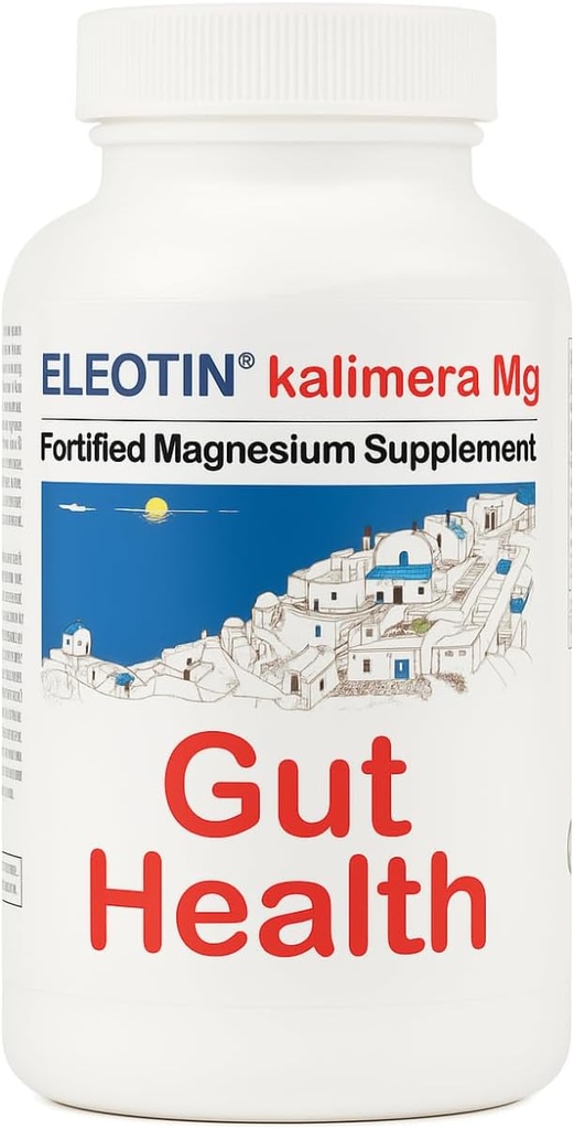 Eleotin Kalimera ← Herbal Gut Health ← Colon Detox y Cleanse ← Regular Healthy Bowel Movement ← Constipation and Bloating Relief TEN Celery, Aloe Vera, Alfalfa, Lingzhi Mushroom ← 90 Capsules