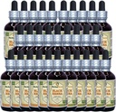 Black Henna (True Indigofera tinctoria) Tincture, Liquid Extract (Marca: HerbalTerra, Proudly Made in USA) 30x2 fl.oz (30x60 ml)