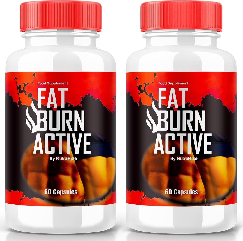 (2 Pack) Fat Burn Active Pills, Fat Burner Active Advance Keto Formula - Advanced Weight Loss Support, All Natural Keto Supplement, Fat Burn Keto Vitaminas, FatBurn Keto Active Reviews (120 cápsulas)