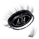 Lashify Amplify 14mm Gossamer DIY Eyelash Extensiones Refill, Black, Easy False Eyelashes for a Natural Look