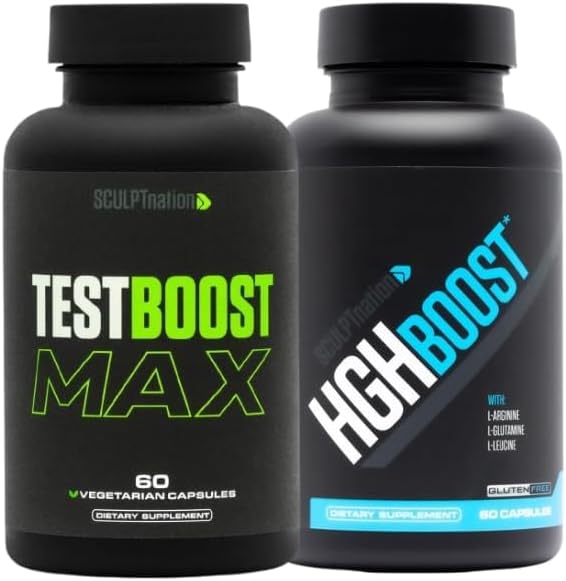 Sculpt Nation by V Shred Test Boost Max y L Arginine Bundle