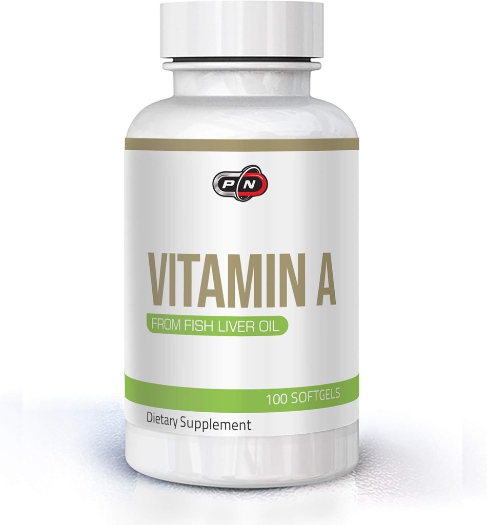 Nutrición pura Vitamina A 10000 iu 3000 mcg sometidadesde Natural Fish Liver Oil 100 Sofgels sometidaSupport Healthy Immune System Bones and Vision WordPressNone GMO Premium Quality Retinyl Palmitate Capsules Suplemento