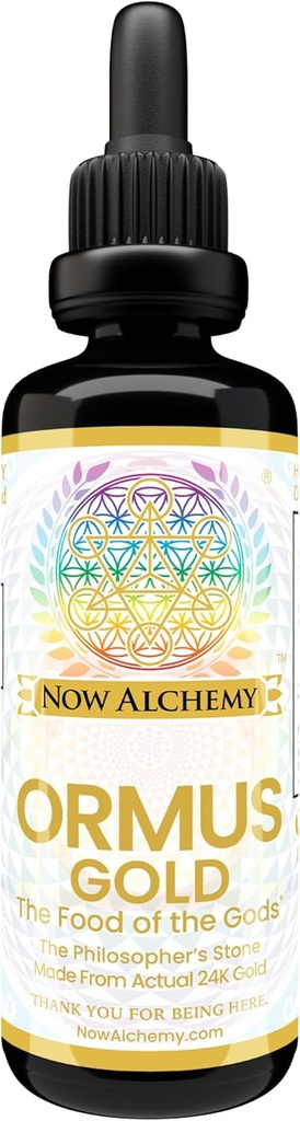 24K ORMUS Gold - de Los Pioneers de ORMUS. Ocean Plasma Minerals con oro monoatomico real 24K. Sagrado con Reverencia.