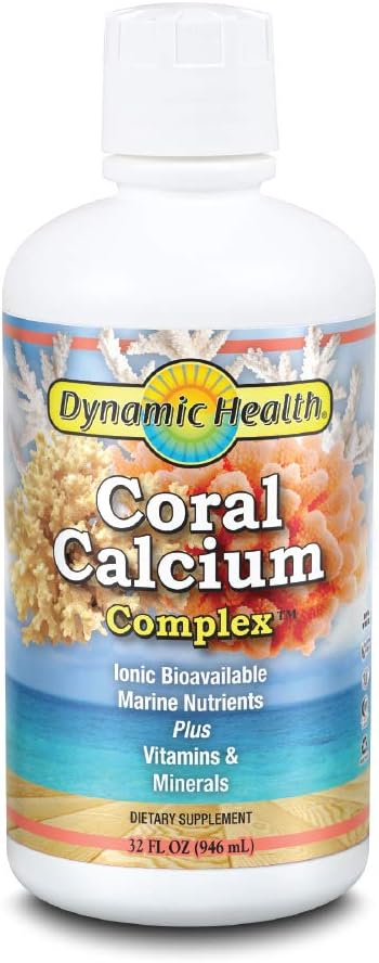 Complejo de Calcio de Salud Dinámica ← Bone Health " Apoyo al Nivel de PH ANTE Easier Than Capsules, Suplemento Líquido TENIDO con Magnesium TEN 32oz, 32 Serv