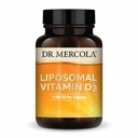 Dr. Mercola Liposomal Vitamin D3 - Supports Heart, Bone & Immune Health - 1,000 IU Per Serving - Non-GMO, Soy Free & Gluten Free - 30 Capsules (30 Servings)