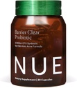 Nue Co. Barrier Clear Probiotic, Gut-Skin Axis Acne Formula, para todos los tipos de piel, 30 cápsulas