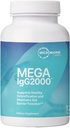Microbiome Labs Mega IgG2000 cápsulas - Dairy Free Bovine Colostrum Suplemento Alternativa - Inmunoglobulina Suplemento de Bovine Serum para apoyar la salud digestiva (120 cápsulas)