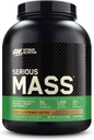 Optimum Nutrition Grave Mass, Weight Gainer Protein Powder, Mass Gainer, Vitamina C y Zinc para Immune Support, Creatine, Chocolate Peanut Butter, 6 libras (Packaging May Vary)