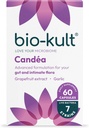 Bio-Kult Candea - 60 cápsulas - Probiótico para Flora Intima, Probiótico para Mujeres, Probiótico para Hombres, con Ajo y Extracto de Fruto