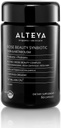 Alteya Orgánicas Belleza Prebióticos + Probióticos y Rosa Extractos, Belleza de la piel del suplemento, 50 Billones CFU &amp; Lactobacillus Bulgaricus for Face and Metabolism - 60 cápsulas