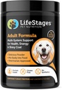 Etapa 2: Fórmula de adultos multivitamínicos para perros ← Soporte integral de gestión de peso, salud digestiva, dolor conjunto de caderas, estrés &amp; ansiedad &amp; más, todo natural - Vet aprobado