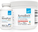 XYMOGEN Omega MonoPure 1300EC (120 Servings) + XymBolX (30 Servings) Bundle - Cardiovascular + Cognitive Support, Muscle Recovery - Non GMO