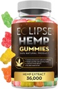 Ganchos de cáñamo - 36.000 MG (60 Conde) - 600 MG Per Gummy Bear con aceite de cáñamo - Made in USA