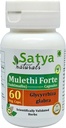 Mulethi Forte Capsules 500 mg. 60 Veg. Capsule ← Yasthimadhu (Glycyrrhiza Glabra) Extracto Cápsulas para Hombres y Mujeres ← Ayurvedic Herbal Suplemento/Remedios Silencio 10:1 Forte (1 Botella de 60 cápsulas)