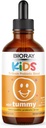 BIORAY Kids NDF Tummy, Raspberry - 4 fl oz (120 mL) - 11-Strain Probiotic Blend - Supports The Immune Response in The GI Tract - Non-GMO, Vegan, Gluten Free - Approx. 120 Servings
