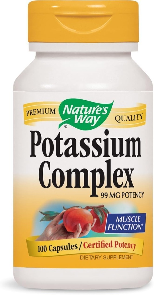 Complejo de Potasio de la Naturaleza, 100 caps (Pack of 2)