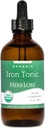 Herb Lore Iron Tonic - Organic Liquid Iron Drops Supplement for Kids &amp; Women - Baby, Infant & Toddler Friendly - Plant Based, Vegan, Gentle, Non Constipating Herbal Tincture (4 fl oz)