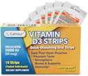 Vitamina D3 Strips 10 Pack Anterior 2000 IU Oral Dissolvable D3 Vitamin Strips ← Peppermint Flavor Melts on Your Tongue in 30 Seconds peru Boost Immunity ' Enhance Mental Focus with Vitamin D3 2000