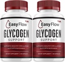 (2 Pack) EasyFlow Glycogen – Easy Flow Capsule Cleaner, EasyFlow Pills, Advanced Formula for Overall Wellness, Easy Flow Glycogen Reviews, 120 Capsules