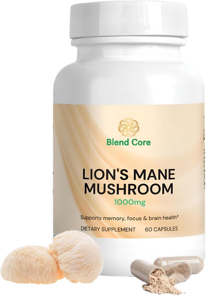 Capsulas nootrópicas Mane de León - Apoyo cognitivo y salud cerebral
