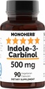 Indole-3-Carbinol 500 mg - 90 cápsulas vegetales