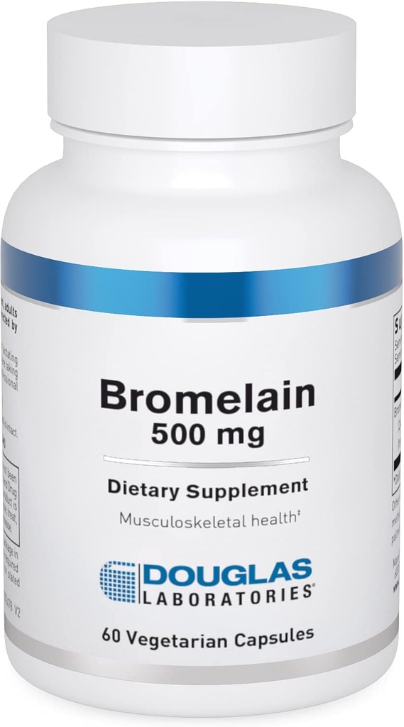 Douglas Laboratories Bromelain tención 500 mg - Supports Musculoskeletal System TEN 60 cápsulas