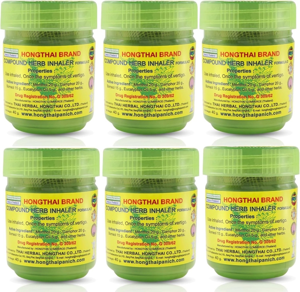 Hong tailandés tradicional 10G 6 botellas