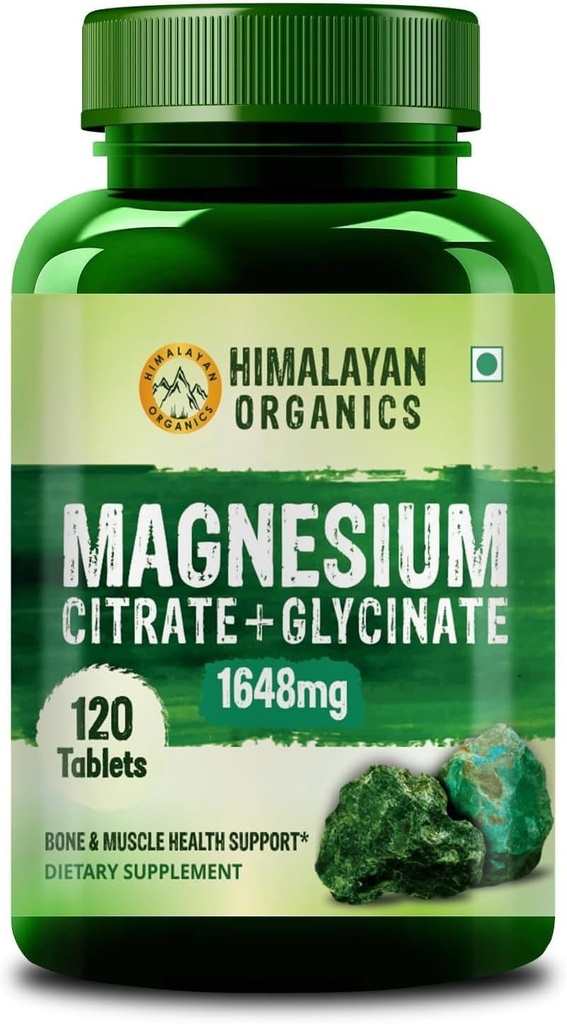 Citrato de magnesio THO 1648mg (120 Tablas de Veg) 100% Herbal con efectos secundarios conocidos - por Venus. Exportaciones