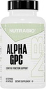NutraBio Alpha GPC, Brain Support " Mejor función de memoria, 300mg - 60 cápsulas vegetales