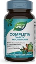 Manera Completa Multivitamina Diabética de la Naturaleza, proporciona Nutrientes Esenciales, con Ácido Lipoico Alfa, Canela, Fenugreek, Taurina, Lutein, Alta Potencia B-Vitamins, 60 Tabletas (Paquete Mayo Vary)