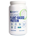 LeanFit Organic Plant-Based Protein, Unflavored, 21g Vegan Protein, 26 Servings, 1.58 Pound (715g) Tub, Low Calorie, Soy-Free, Gluten-Free, Lactose Free, Sugar-Free, Non-GMO