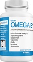UNIQUE E A.C. Grace Company Omega E+ - Fish Oil Supplement - with Marine Omega-3 Fatty Acids, Vitamin E, Vitamin D3, and CoQ10 - Ayuda a apoyar el corazón, el cerebro y la salud de la piel - 60 Softgels
