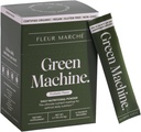 Fleur Marche Green Machine Super Greens Powder Packets - Organic Greens, Fruit &amp; Probiotics - Superfoods for Digestion, Energy, Microbiome Support &amp; Detox - On-The-go Green Juice - 14 Packets