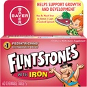 Flintstones Children's Multivitamin Plus Iron Chewable Tablets, 60-Count (Pack of 3)