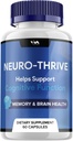 Neuro Thrive Brain Supplement Capsules – NeuroThrive Pills, Neuro Thrive Cognitive Support and Reviews, 60 cápsulas
