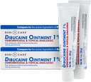 GeriCare Dibucaine Hemorroid Ointment 1% Doin-Relief Hemorrhoid Cream Hemorroidal < Topical Analgesic Tortura Quick Relief from Burning < Itching ← Acción rápida Tratamiento de la hemorroides externa 1oz (2 Pack)