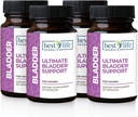 Best Life Herbals Women's Ultimate Bladder Support and Control Supplement for Incontinence, Leakage, and Overactive Bladder - 4 Bottles
