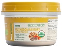 BareOrganics Mushroom Memory Blend Powder – Organic Superfood Mushroom Suplemento con Lion’s Mane, Reishi, Maitake & Turquía Tail, Vegan Adaptogenic Powder - 4 oz