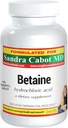Pure Betaine HCL suplemento cápsulas - Betaine HCL 100 clorocaps