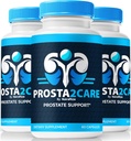 (3 Pack) Prosta2Care Capsules - Fórmula completa para mantener la salud de próstata, Prosta 2 Care Natural Capsules, Premium Prostate Support Formula, Official Prosta 2Care Pastillas Review (180 cápsulas)