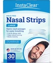 Nasal Breathing Strips, Clear Large 30 ct ← Funciona al instante, Nasal Congestion Relief, Stops Snoring, Cold &amp; Allergy